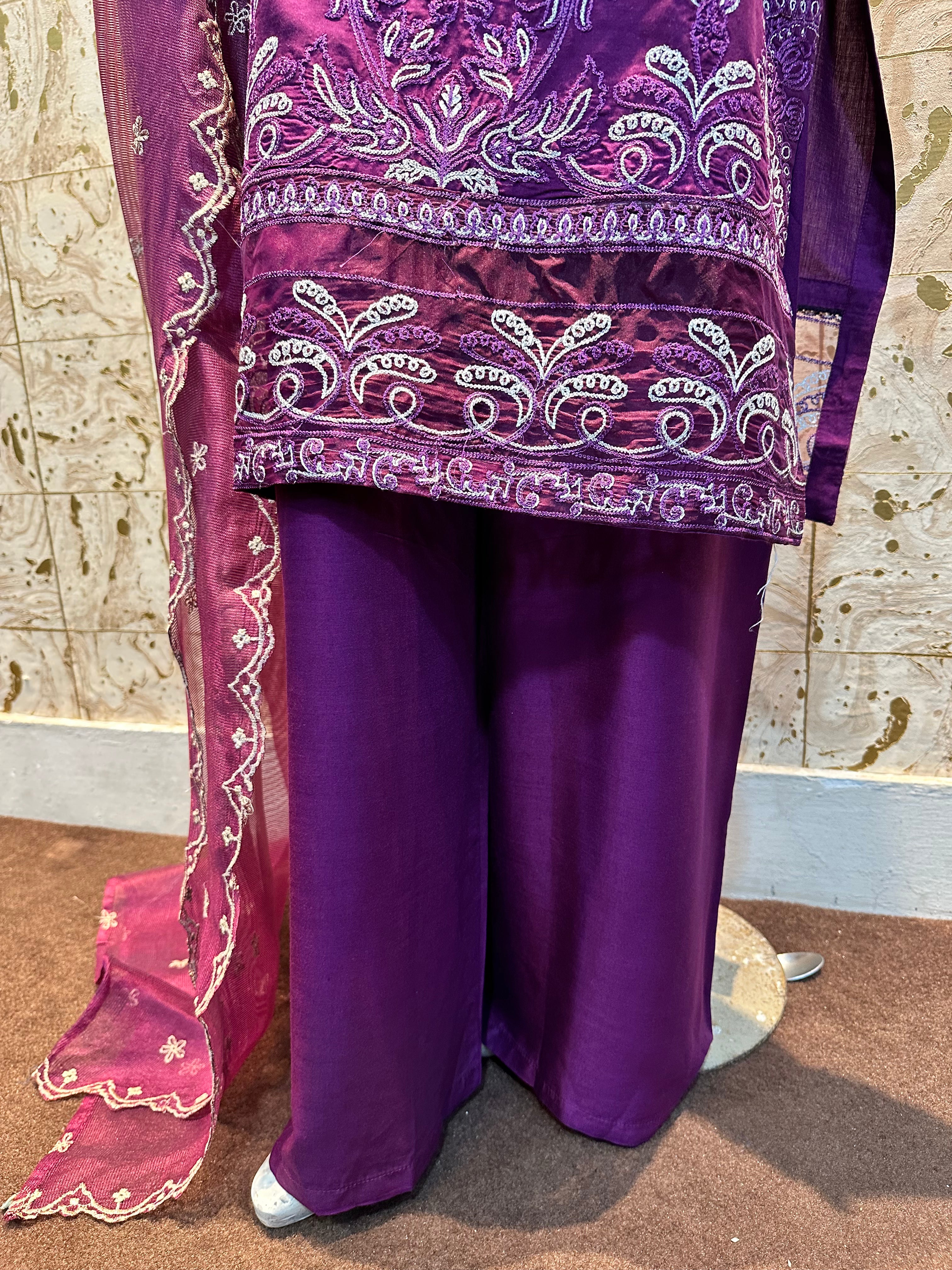 Mulberry Veil by Zainab Batool 3Pcs Suit